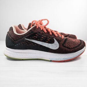 Nike Zoom Athletic Running Women's Sneakers Size 8.5 Pink Black Shoes